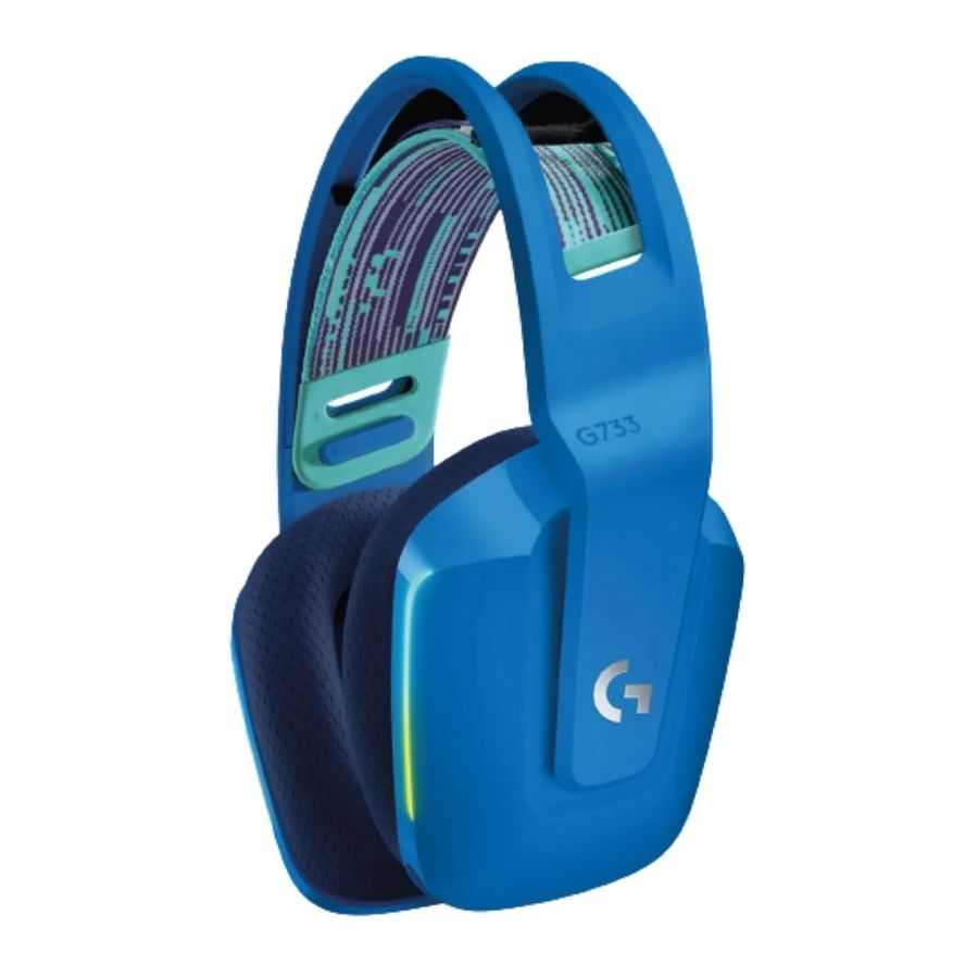 Mexx Auricular Gamer Logitech G Lightspeed Rgb Inal Mbrico Azul