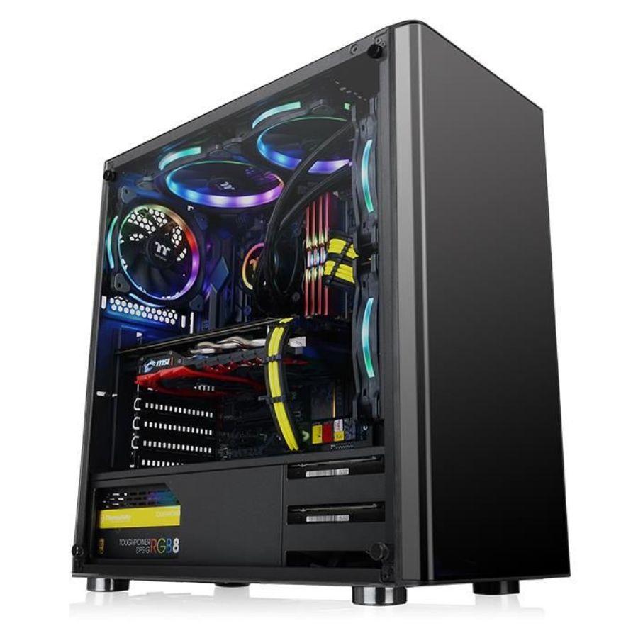 Mexx MID TOWER THERMALTAKE V200 VIDRIO TEMPLADO FUENTE