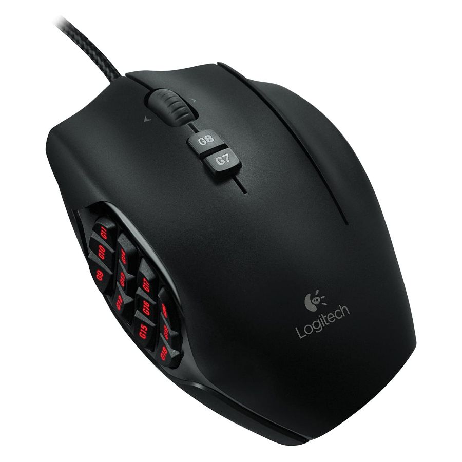 Mouse Gamer Logitech G600 Negro