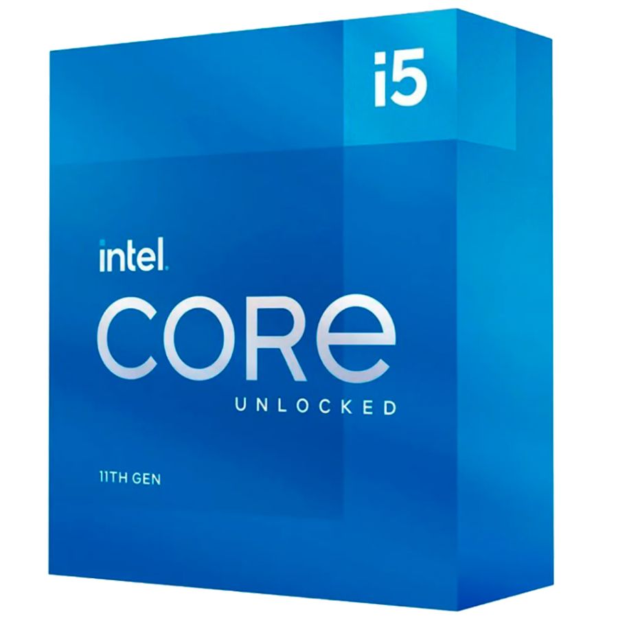 Procesador Intel Core i5 11600K 4.9 Ghz Comet Lake 1200 Sin Cooler