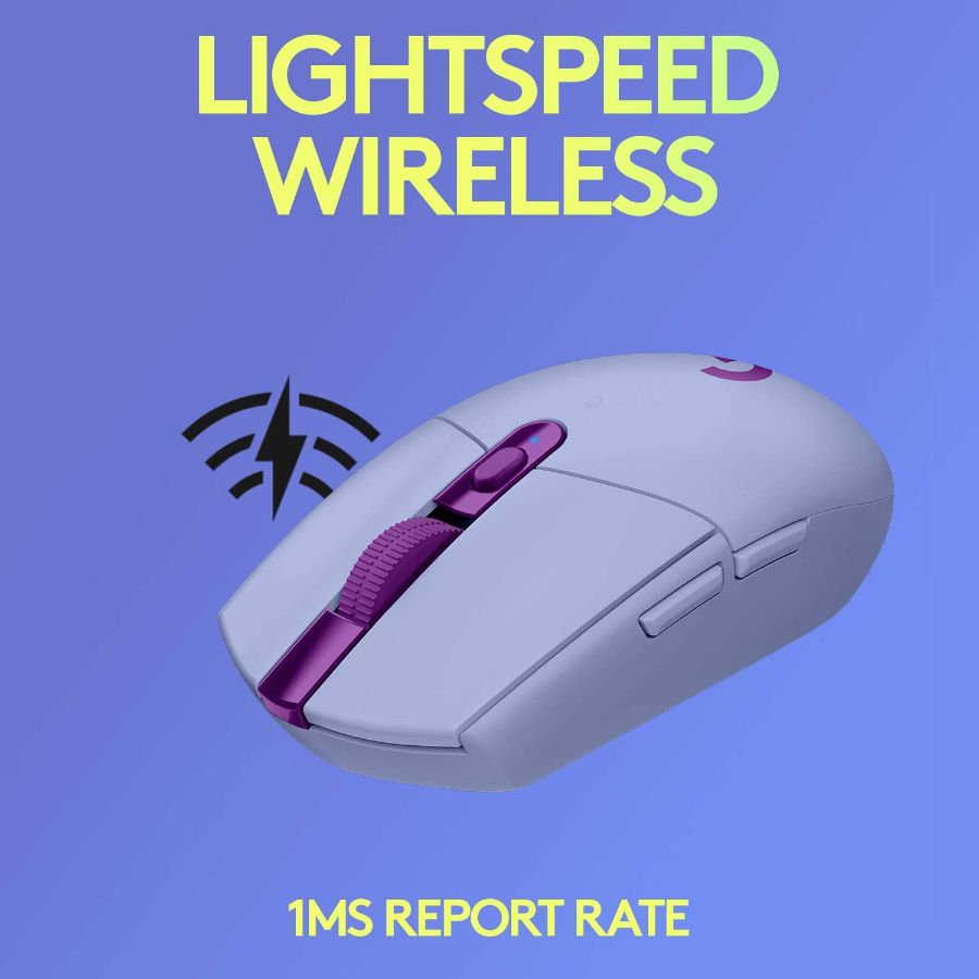 Mouse Gamer Logitech G305 Lightspeed Violeta