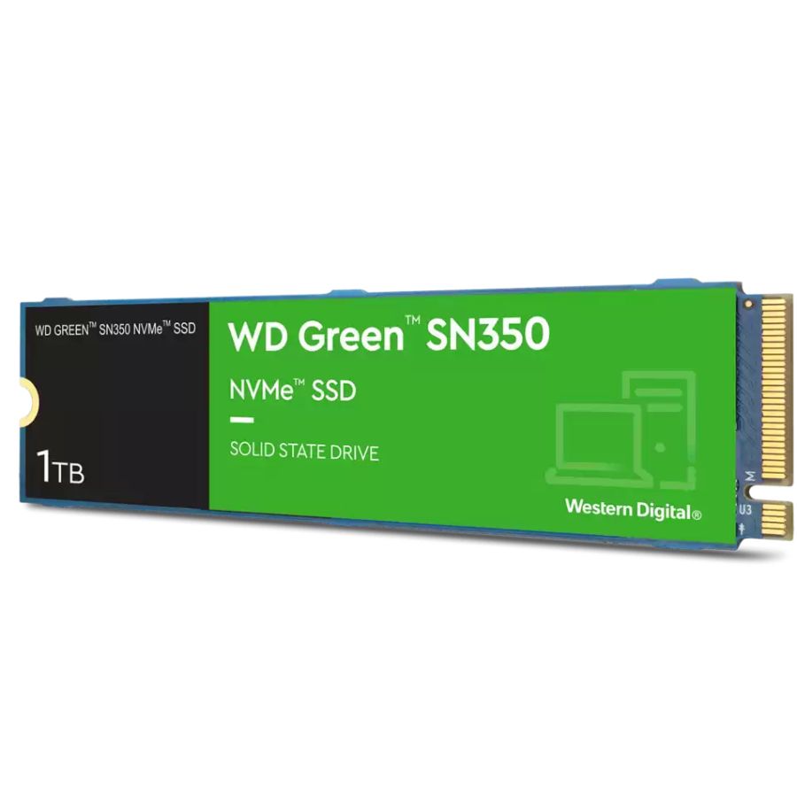 Disco Solido Ssd M2 Pci-E 1Tb WD SN350 Green