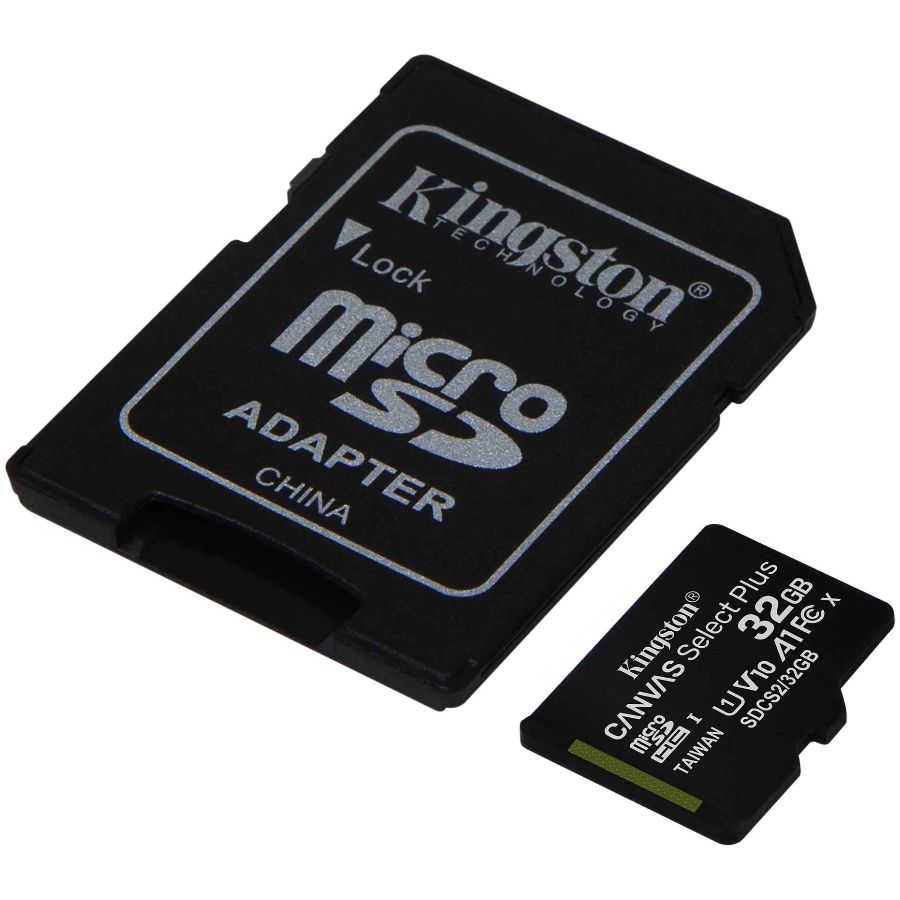 Memoria MicroSD+SD 32 Gb Canvas Select Plus Kingston