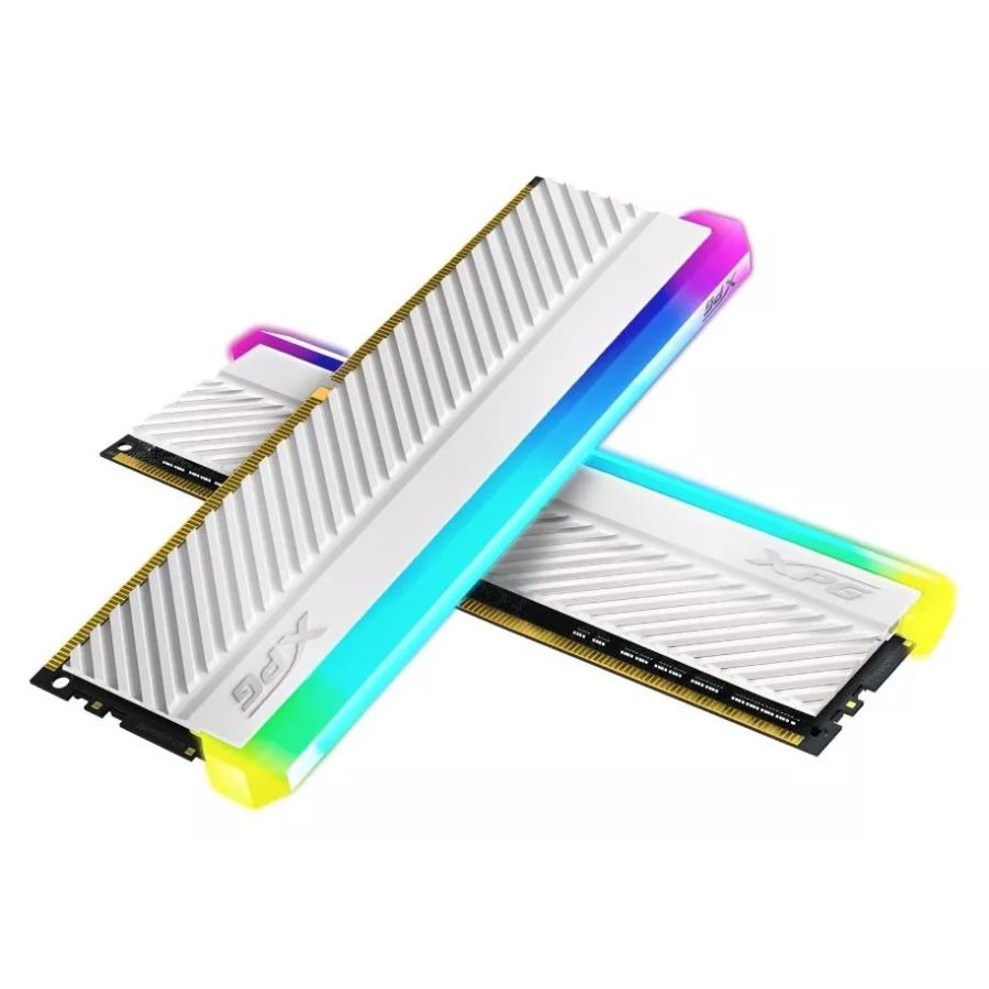 Memoria Ram DDR4 - 16Gb 2x8 3600 Mhz Xpg Spectrix D45 Rgb Blanco