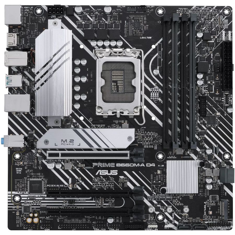 Motherboard 1700 12°Gen - Asus Prime B660M-A DDR4
