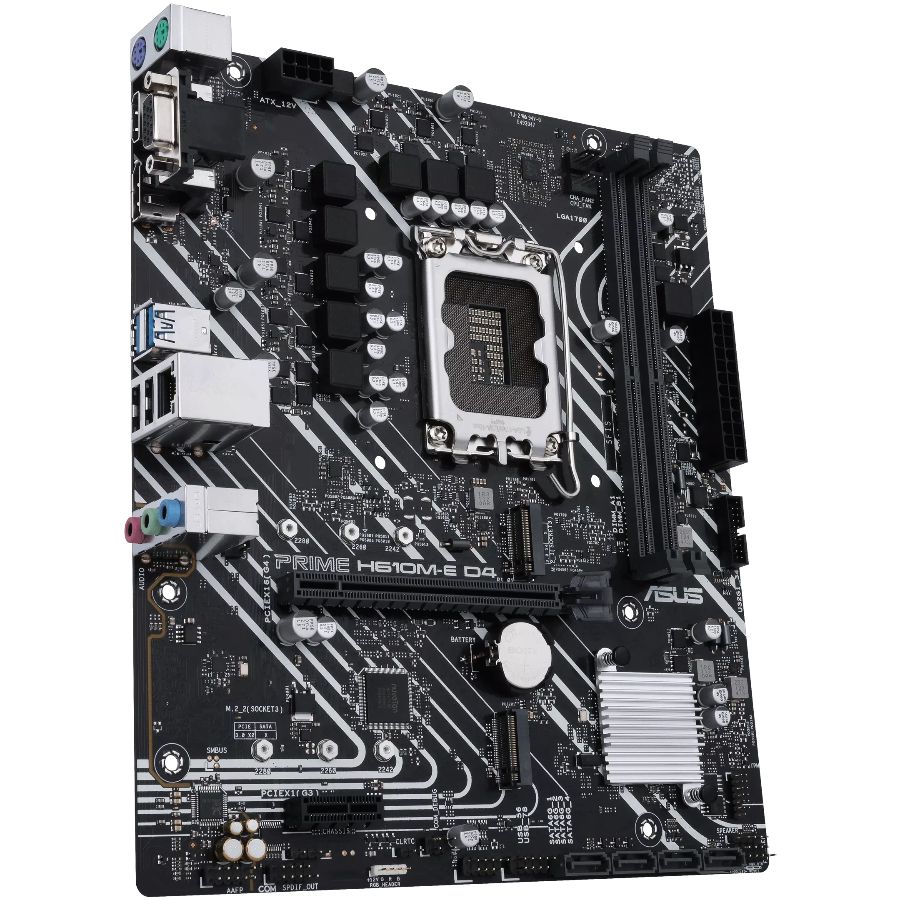 Motherboard 1700 12°Gen - Asus Prime H610M-E DDR4
