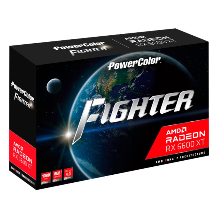 Placa De Video Radeon RX 6600 XT 8Gb PowerColor Fighter