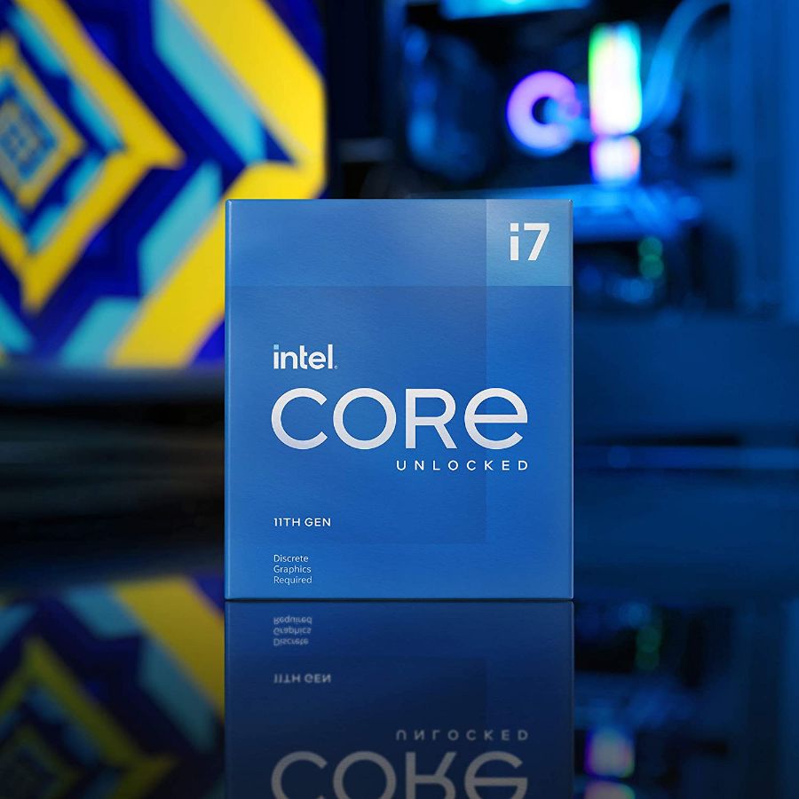 Procesador Intel Core i7 11700KF 5.0 Ghz Rocket Lake 1200 Sin Cooler Sin Gp
