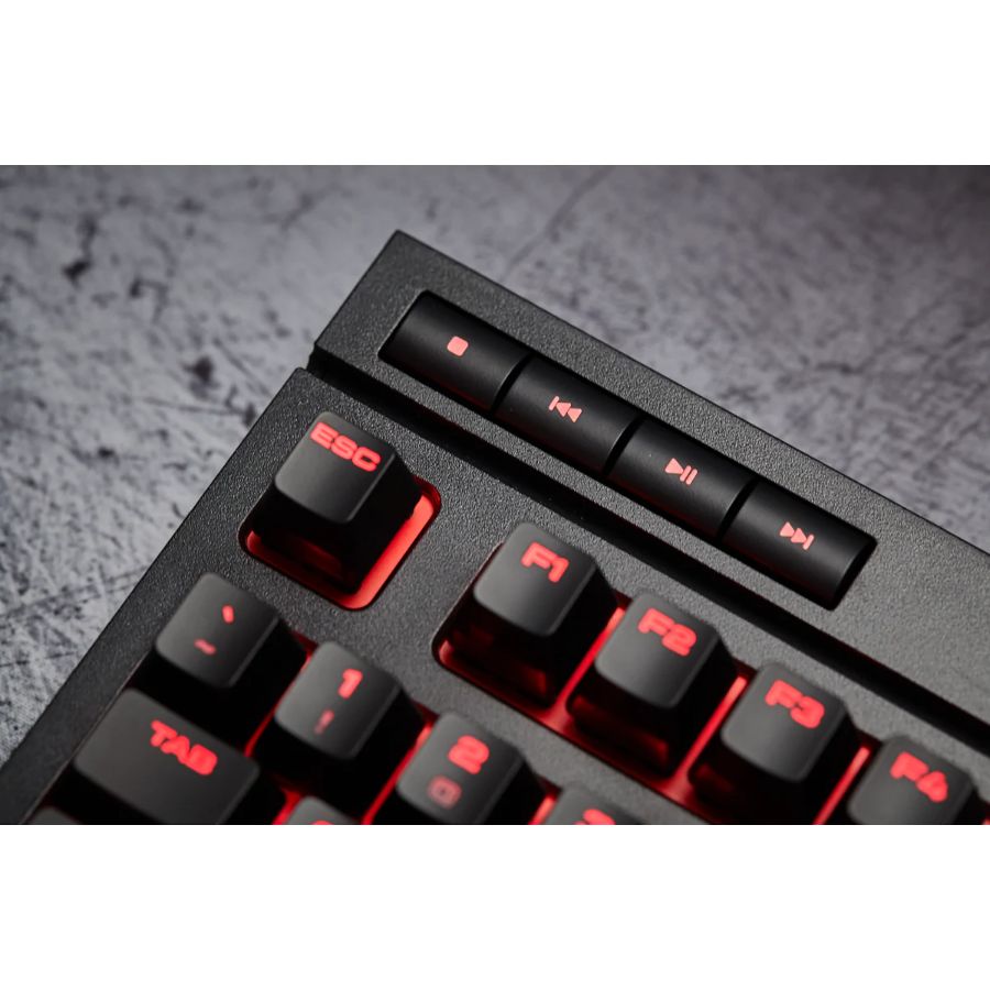 Mexx TECLADO GAMER CORSAIR K63 LED ROJO MX RED