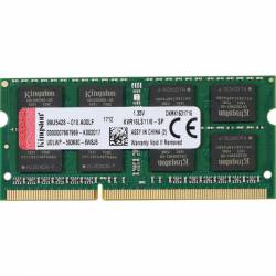 Memoria Ram SODIMM DDR3 - 8Gb 1600 Mhz 1.35 Volt Kingston