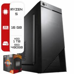 G6000 AMD RYZEN 5 4600G-16GB-1TB-480