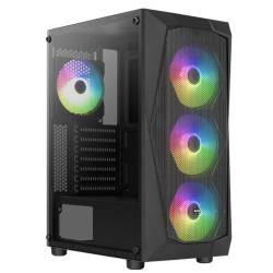 GABINETE MID TOWER AEROCOOL FALCON 4 FAN ARGB