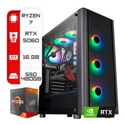 PC AMD RYZEN 7 5700 - A520 -16GB - RTX5060
