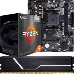 Combo Actualización Nº281 Pc Amd Ryzen 5 5600GT + B550 + 16Gb Blindada