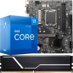 Combo Actualización Nº454 Intel Core i7 12700 + H610 + 16Gb  Blindada