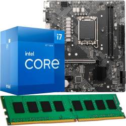 Combo Actualización Nº452 Intel Core i7 12700 + H610 + 16Gb