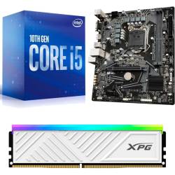 Combo Actualización Nº416 Pc Intel Core i5 10400 + H510 + 8Gb Blindada