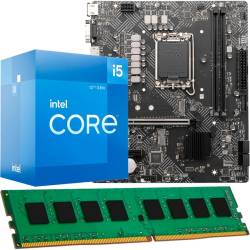 Combo Actualización Nº409 Pc Intel Core i5 12400 + B760 + 16Gb