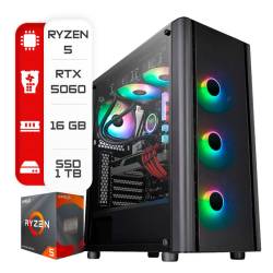 PC AMD RYZEN 5 5600GT-A520-16GB-1TB-RTX5060