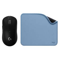 KIT GAMER MOUSE LOGITECH G PRO X SUPERLIGHT + PAD MOUSE STUDIO SERIES #