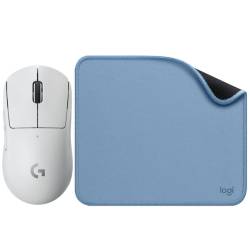 Kit Gamer Mouse Logitech G Pro X Superlight + Pad Mouse Studio Series #