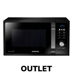 Outlet - Microondas Samsung Mg23f3k3tak Grill 23 Litros Negro