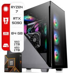 PC AMD RYZEN 9 9700X-64GB-2TB-RTX5090-1000W