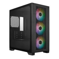 GABINETE MID TOWER COOLER MASTER ELITE 301 3 FAN ARGB