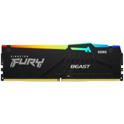 Memoria Ram DDR5 - 16Gb 6400 Mhz Kingston Fury Beast Rgb