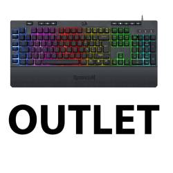 Outlet - Teclado Gamer Redragon K512RGB-1 SP Shiva Negro