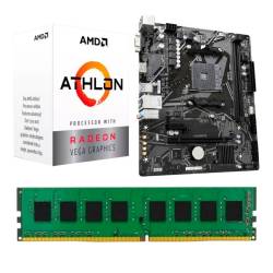COMBO ACTUALIZACIÓN PC AMD ATHLON 3000G + B450 + 8GB