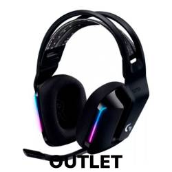 OUTLET - AURICULAR INALÁMBRICO GAMER LOGITECH G733 LIGHTSPEED RGB NEGRO