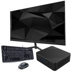 MINI PC CX RYZEN 5 3500U 16GB SSD 480GB W11+ MONI 27" 180HZ + LOGI MK120 #