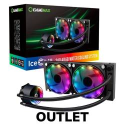 OUTLET - COOLER CPU WATERCOOLER GAMEMAX ICECHILL 240 ARGB 180W