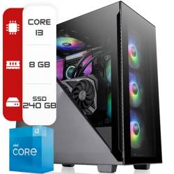 PC INTEL CORE I3 12100 - H610 - 16GB - SSD 240GB