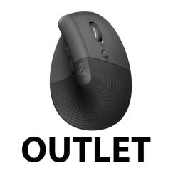 OUTLET - MOUSE LOGITECH LIFT ERGO INALÁMBRICO NEGRO
