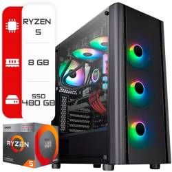 PC AMD RYZEN RYZEN 5 3400G-8GB-480GB-KIT
