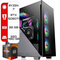 PC AMD RYZEN 7 5700-32GB-RTX5060TI-480GB-700W