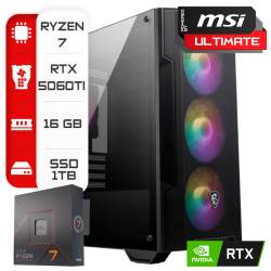 MSI108 PC AMD RYZEN 7 7700X - B850M - 16GB DDR5 -
