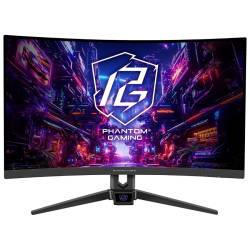 MONITOR GAMER 27" ASROCK CURVO PHANTOM FULL HD 280HZ 1MS PG27FRS1A