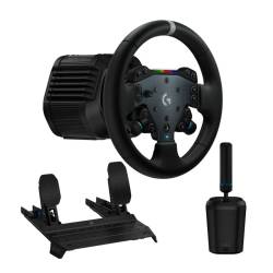 VOLANTE LOGITECH G RS50 PS4/PS5 Y PC+PEDALERA LOGITECH RS+PALANCA LOGITECH#