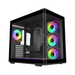 GABINETE MID TOWER COOLER MASTER ELITE 600 4 FAN ARGB NEGRO