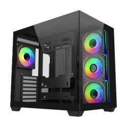GABINETE MID TOWER COOLER MASTER ELITE 681 4 FAN ARGB NEGRO