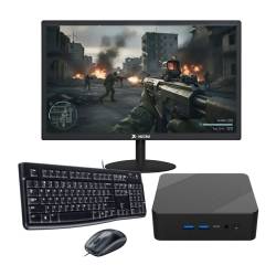 MINI PC PERFORMANCE RYZEN 3 3200U 8GB SSD 240GB WIND11+MONI 19" 75HZ+KIT MK