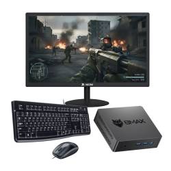 MINI PC BMAX B3 PRO INTEL CELERON 8GB 256GB + MON 19 75HZ+KIT MK120#