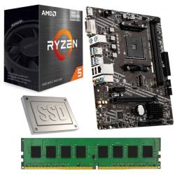 CM275 COMBO PC AMD RYZEN 5 5600GT + A520 + 8GB + SSD 1TB