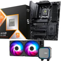 CM351 COMBO PC AMD RYZEN 9 9950X3D + X870 + MSI CORELIQUID A13 240 200W