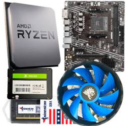 CM306 COMBO PC AMD RYZEN 5 3400G + A520 + 16GB + 480GB