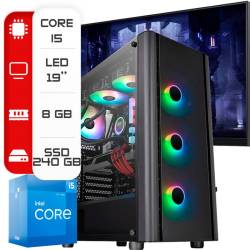 MX508 PC INTEL CORE I5 12400 - 8GB - 240GB - KIT +