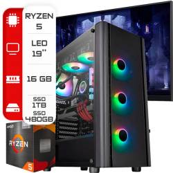 G566 PC AMD RYZEN 5 5600GT - 16GB - 1TB + 480GB +